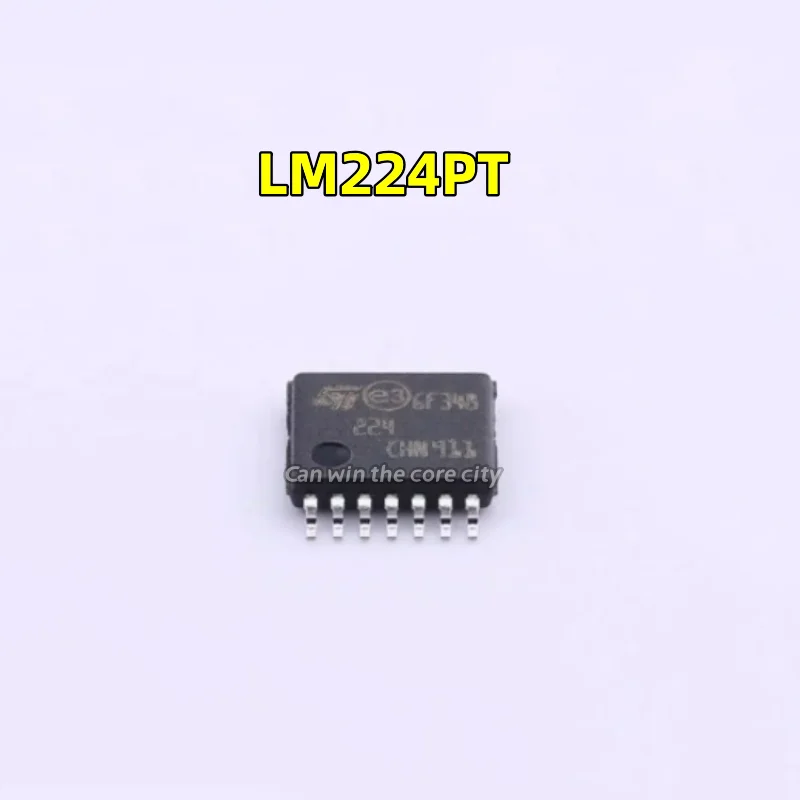 

10 pieces New original LM224PT LM224P LM224 screen print 224 TSSOP-14 operational amplifier