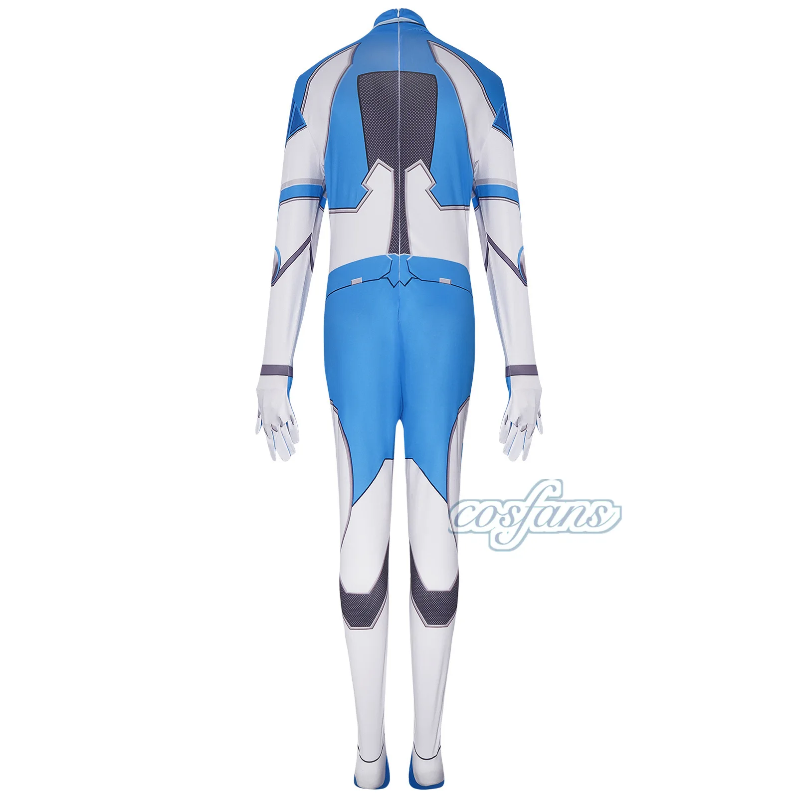 Rivals Fantastic Fourth Susan Storm คอสเพลย์ผู้หญิงผู้ชาย Jumpsuit เครื่องแต่งกายที่มองไม่เห็น Lady Fantastic ปลอมตัวฮาโลวีน Carnival ชุด