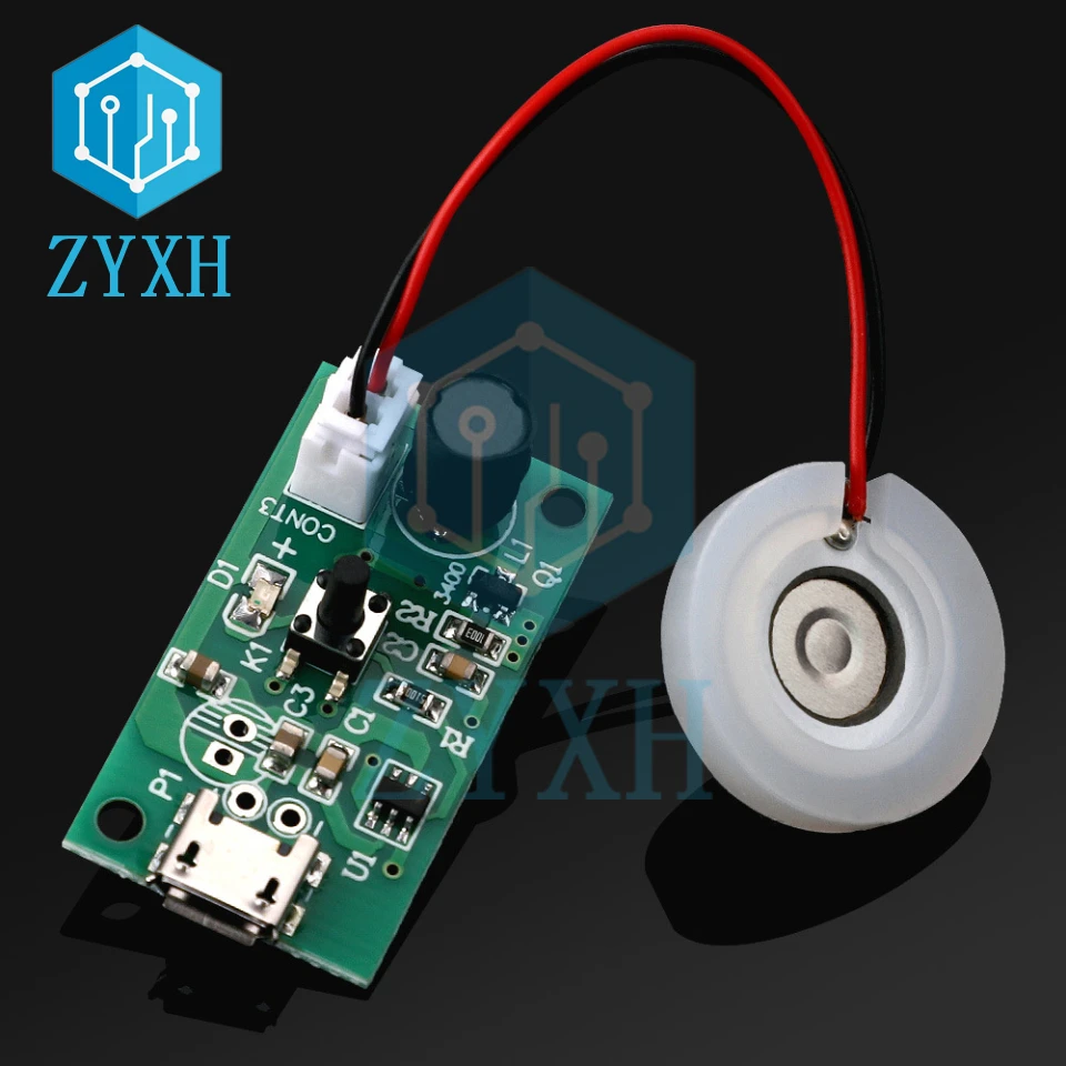 USB نوع C جهاز تنقية الهواء صغير مجموعات ضباب صانع سائق وحدة البخاخة محول البخاخة فيلم لوحة ورقة للمنزل الذكي