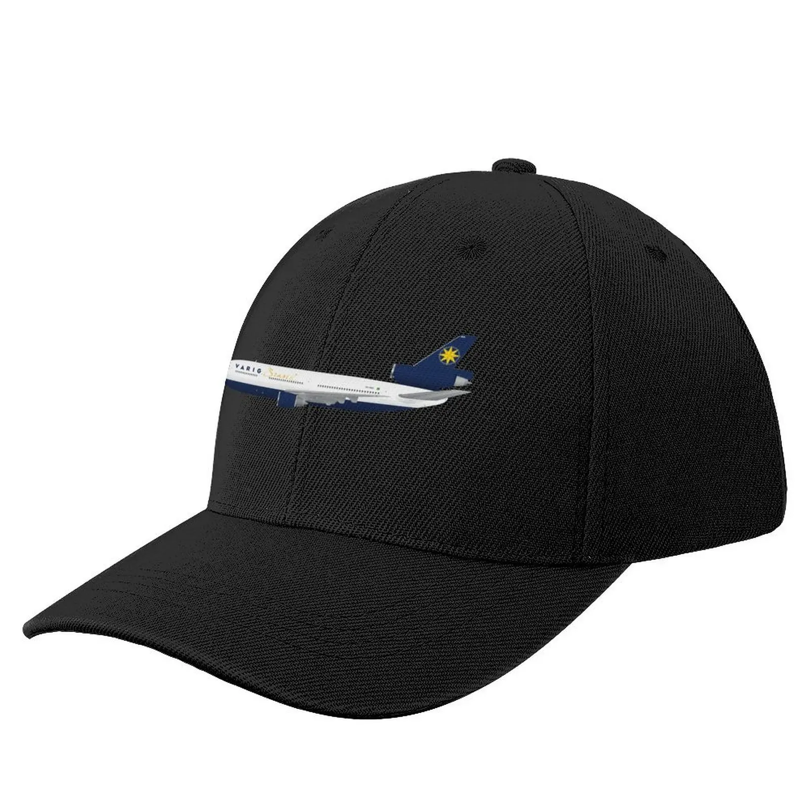 Wings In Uniform - DC-10 - Varig Brasil 90's Baseball Cap Sunhat western Hat Luxury Cap Golf Hat Golf Women Men's