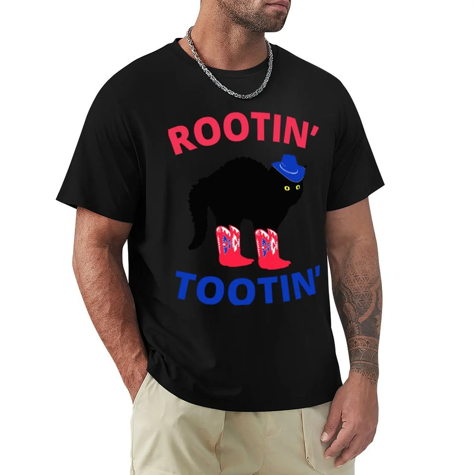 Rootin Tootin Cat Classic T-Shirt new edition cute clothes vintage anime shirt mens shirts graphic tee