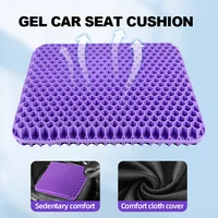 Cojín de asiento de gel, diseño de panal transpirable de verano para aliviar la presión, dolor en el coxis en la espalda, silla de ruedas para oficina en casa, coches