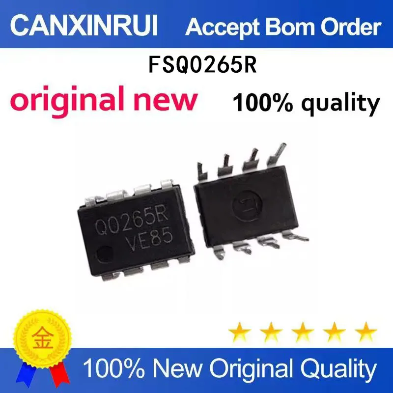 (5-100 Pieces)Brand new original Q0265R FSQ0265R direct insertion DIP-8 spot LCD power management chip IC