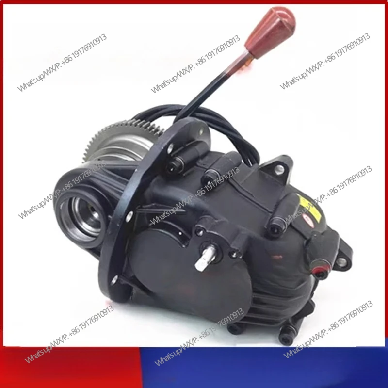 Electric three or four-wheeler integrated transmission differential gear pack gear pack gear box assembly