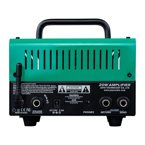 JOYO ATOMIC BanTamp-serien gitarrförstärkartopp British Clean Sound 20W förförstärkarrör mini gitarrförstärkare lämplig för pop och rock 8 best sales rörförstärkare gitarr - №3