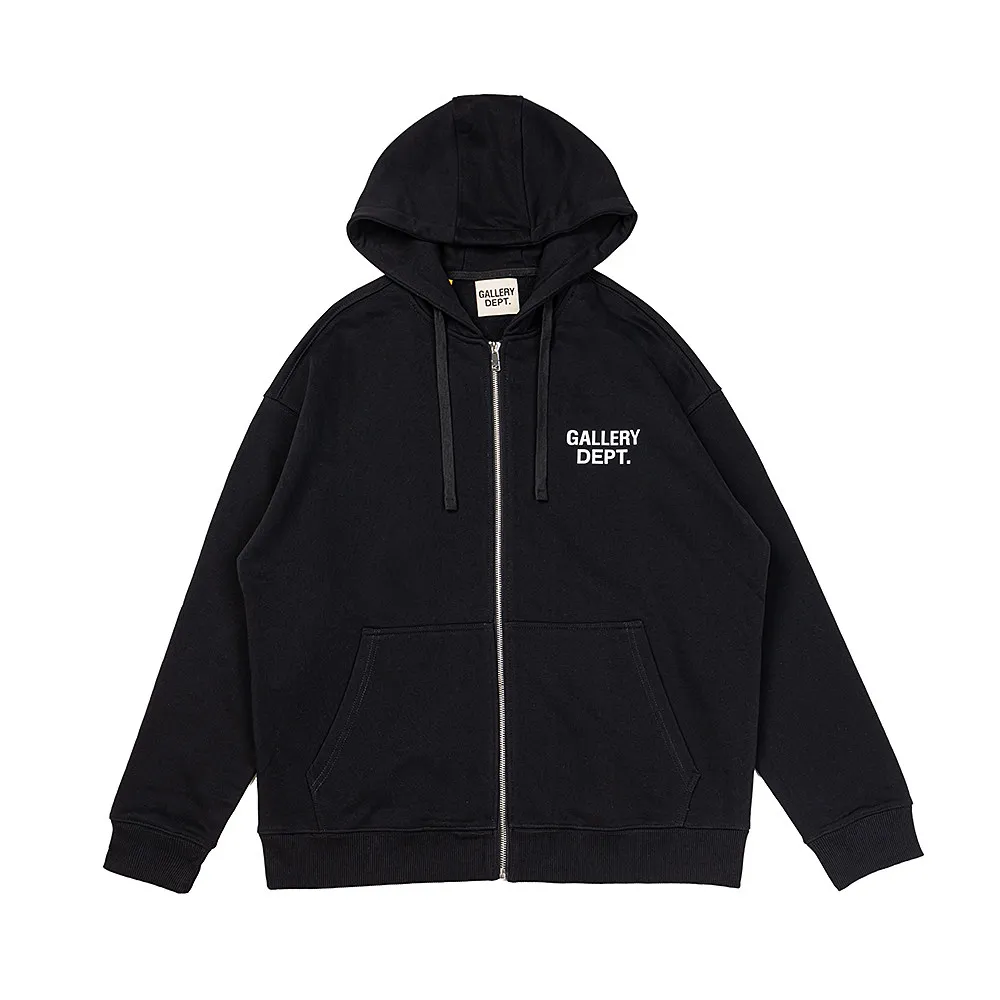 GALLERY DEPT Basic Letter Printed American High Street Hooded Casual Sweater