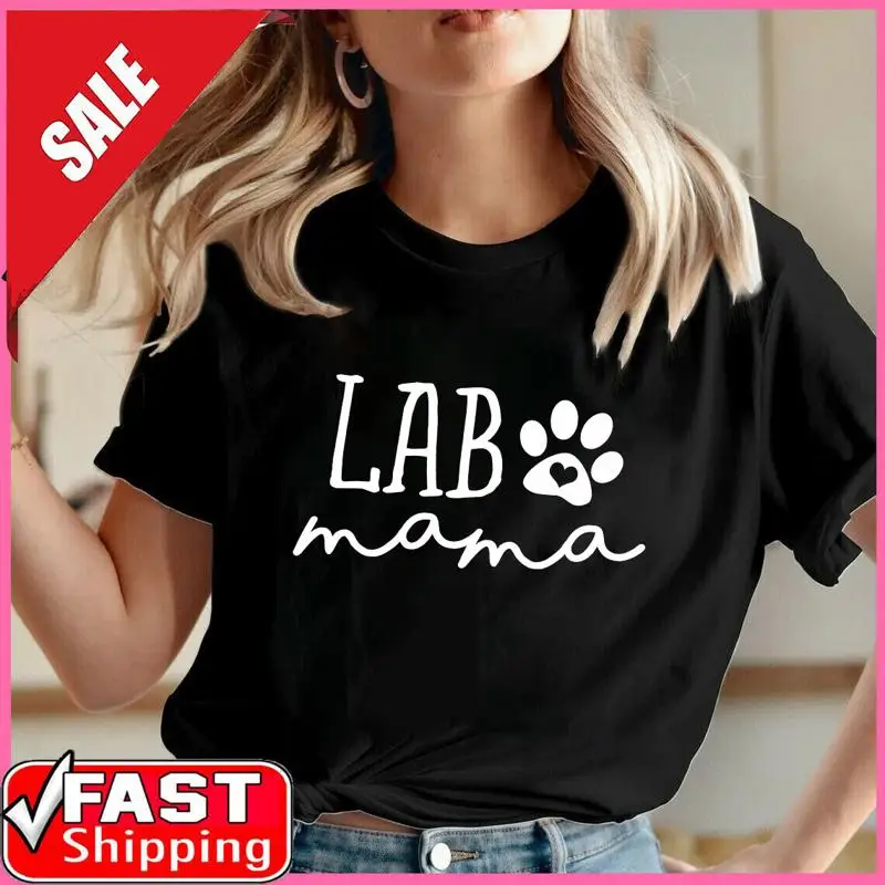 

Рубашка Lab Mom Paw, футболка Paw Lover, рубашка для собаки лабрадора, рубашка для собаки, лабрадор Mom Sh