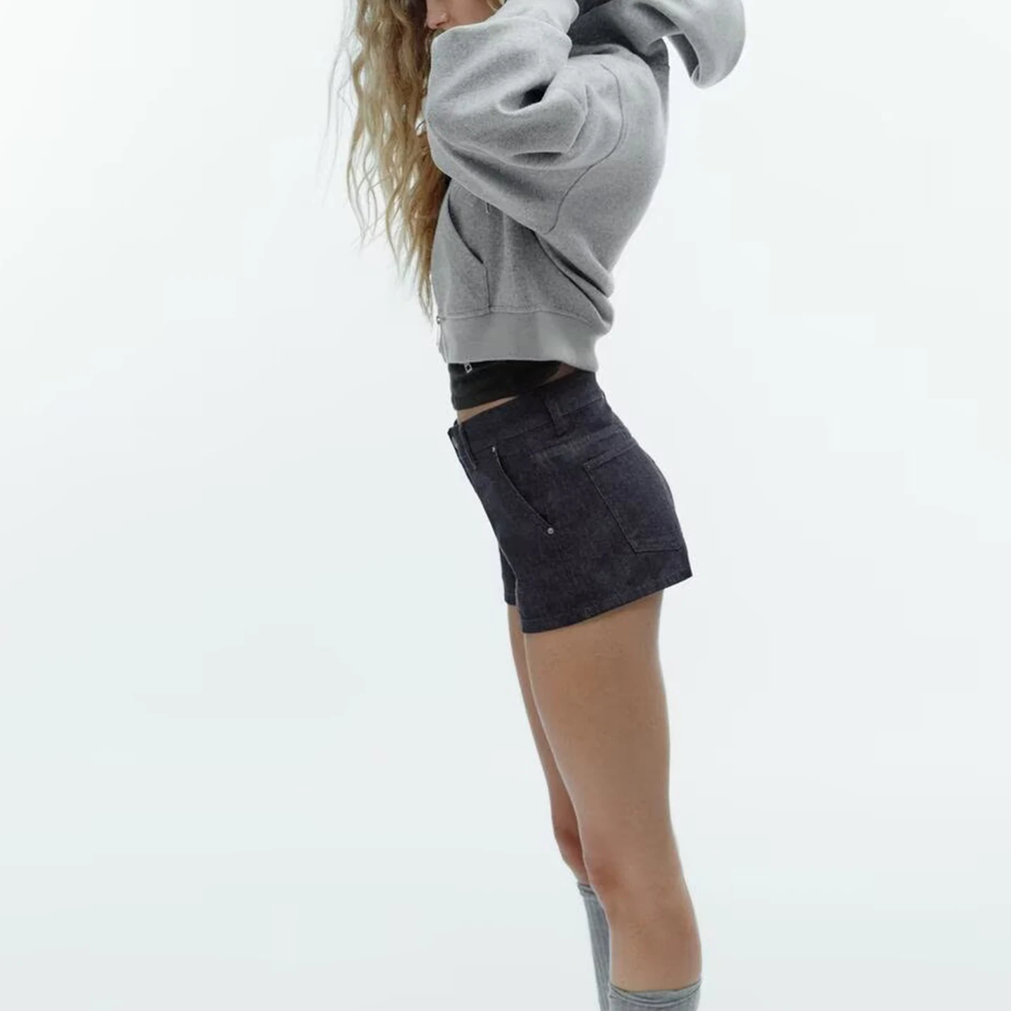 Z المرأة Faion ort منتفخ Sve Jaet 2025 جديد Sle الوقوف صالح سستة إغلاق لباس غير رسمي للسيدات