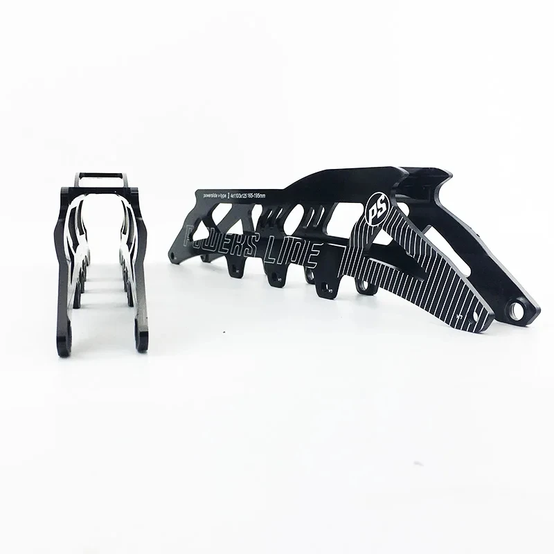 Powerslide Inline Skates Frame 3x125 4x110 3x110 4x100 3x100 4x90 3x90 4x84 mm Speed Skate Aluminium CNC 150-195 Chassis