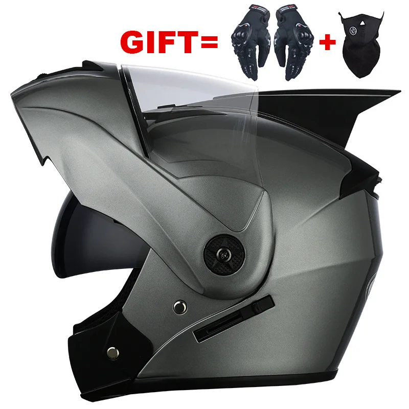 

2022 NEW ProfessionalGifts DOT Adults Face Motorcycle Helmets Up Flip Modular For Free Motocross Helmet Full