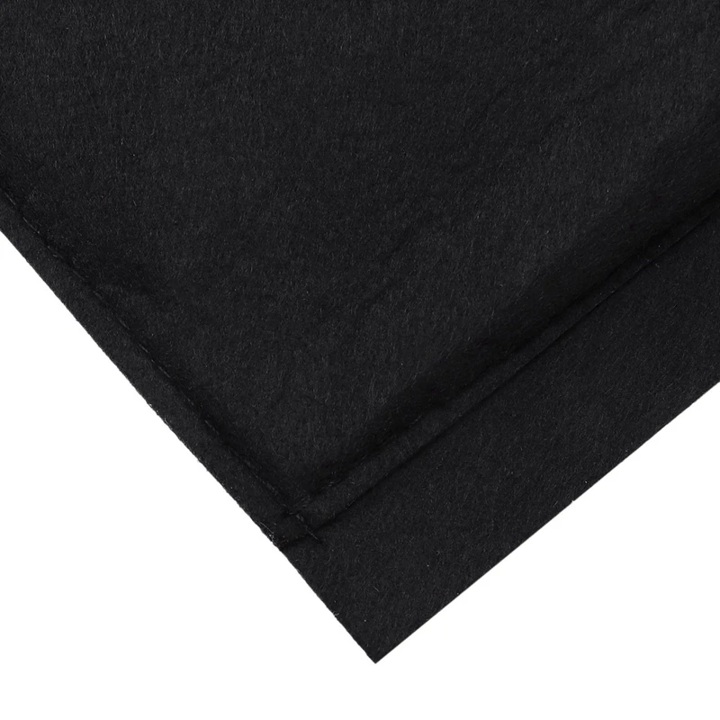 Macetero de montaje Horizontal en pared para jardín, bolsas colgantes de fieltro para cultivo, contenedores de 4 piezas y 4 bolsillos