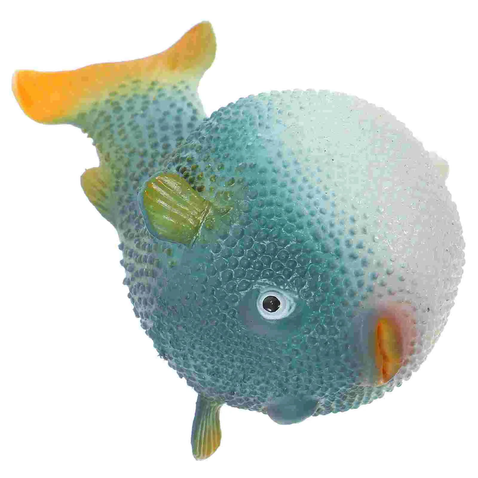 

Floating Fish Tank Aquarium Decoration Plush Toy Simulated Puffer Glow Decorations