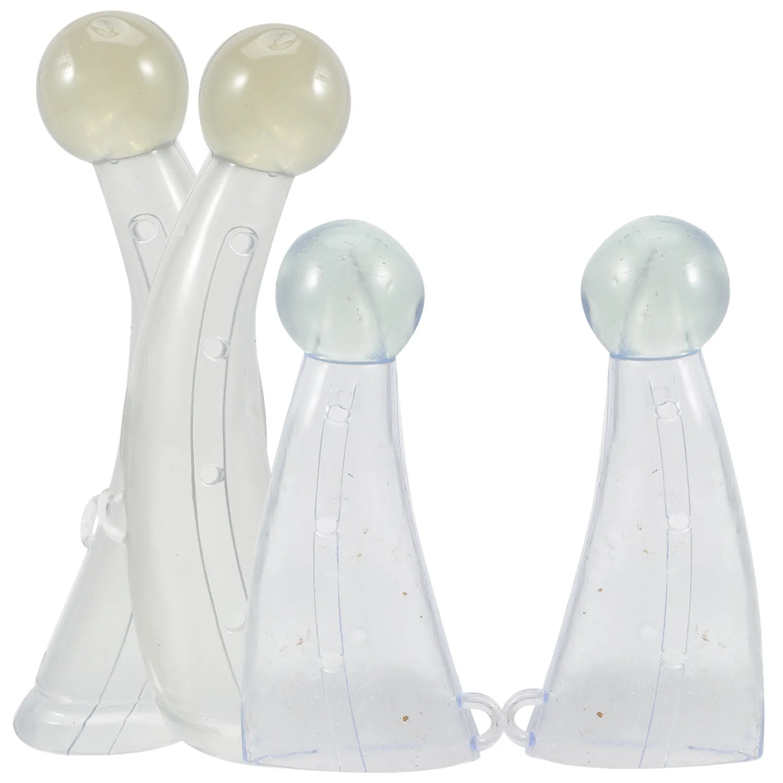 Cow Horn Protective Covers 2 Pairs Silicone Lightweight Portable Odorless Livestock Safety Guards