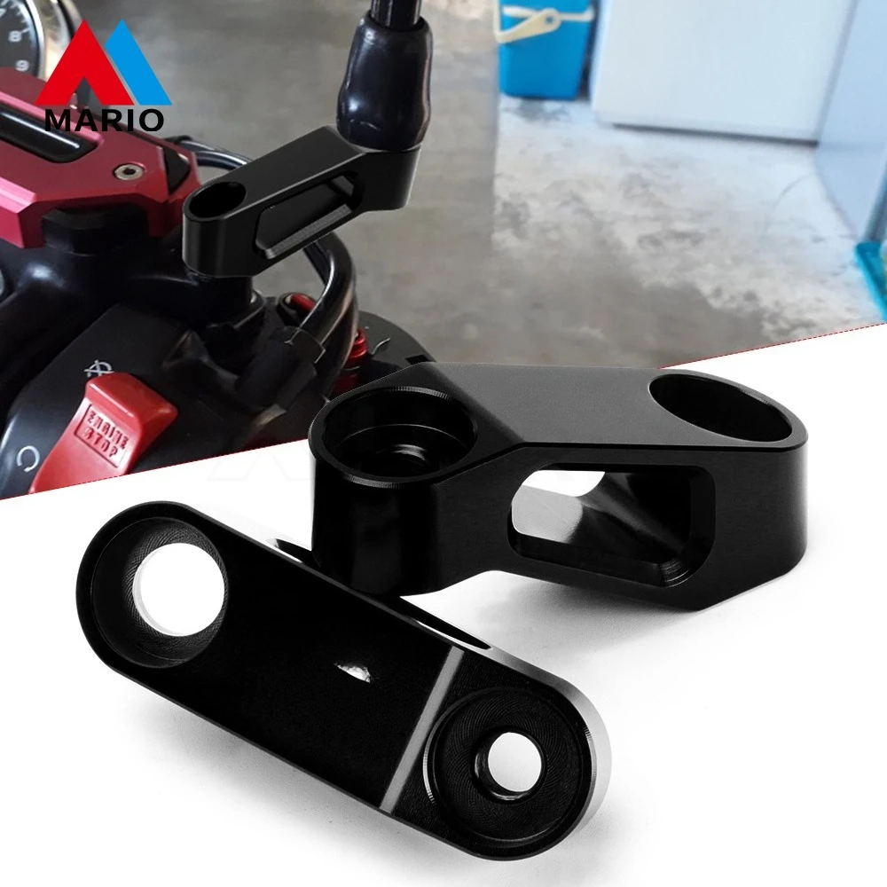 

Mirror extender Rearview Mirror Extender Adaptor motorcycle accessories For FZ6 R FZ-6R FZ 07 09 FZ07 FZ09 -2023 2024 All Year