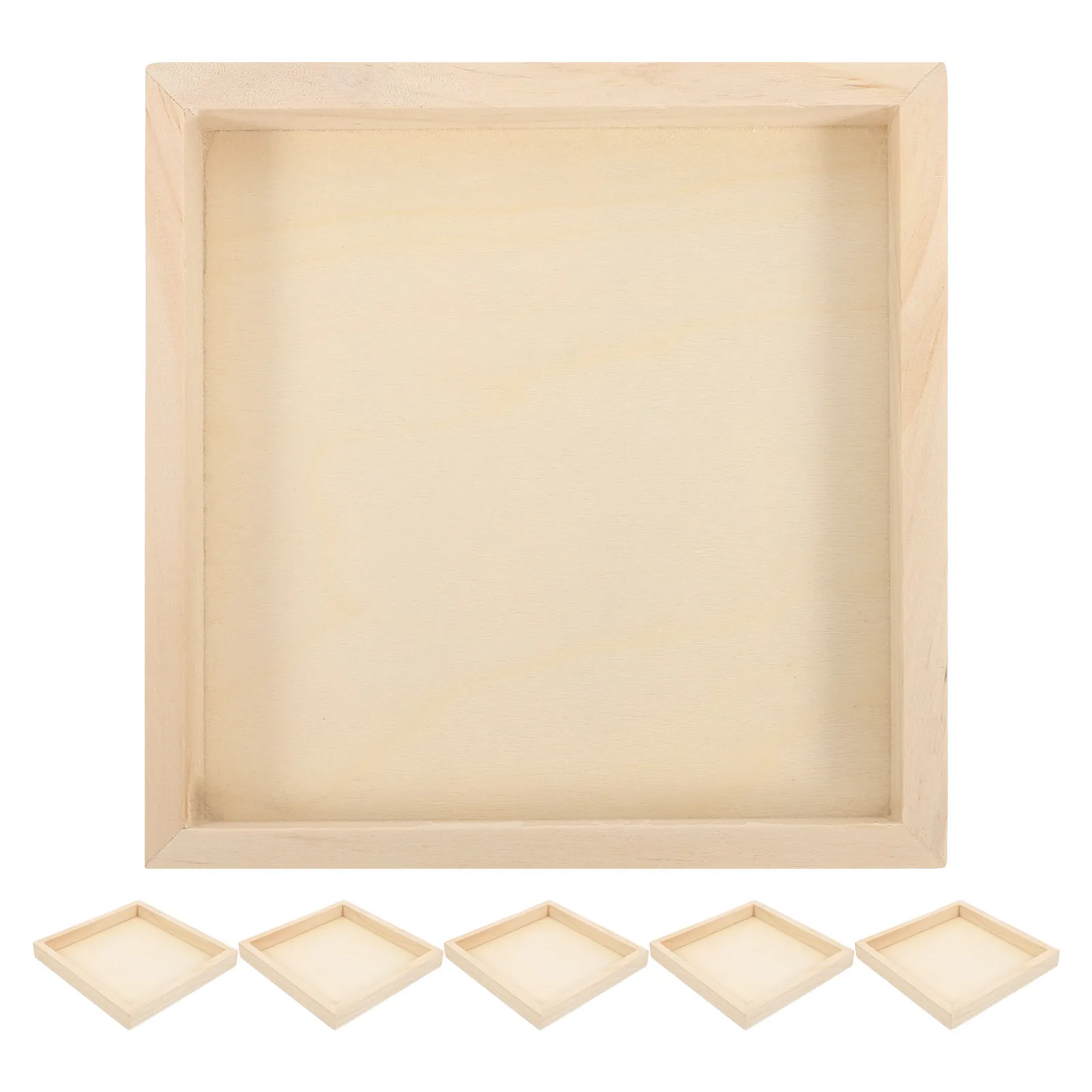 

6PCS Hexahedral Tray Dish 3D Puzzle Dish Kids Puzzle Dishes For Hexahedral Painting Room ganizer 3D Storage Solution
