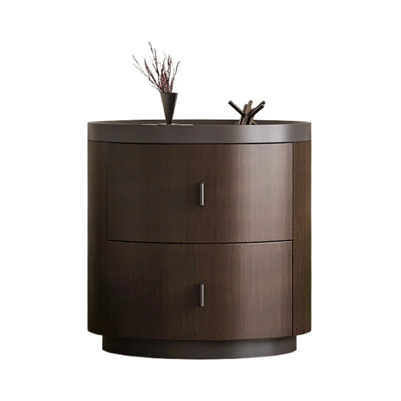 

Minimalist bedside table, modern home bedroom bedside table, light luxury and high-end sense