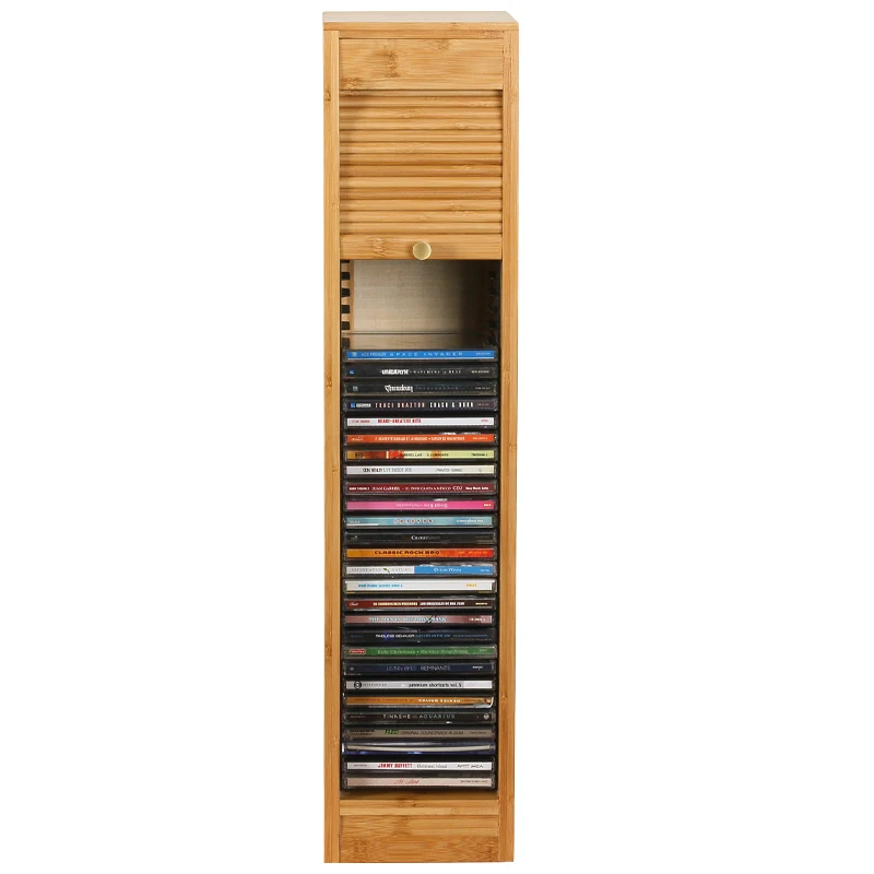 Display Cd Organizer Rack Capacity Stand Rotatable Luxury Organizer Portable Storage CD Rack Cute Racks De Cd Floor Furnitures