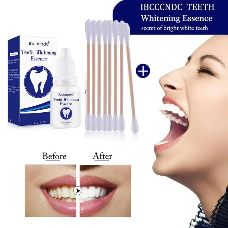 Teeth Whitening Essence Oral Hygiene Cleaning Serum Removes Plaque Stains Tooth Bleaching Essence Dental Care Accessories For