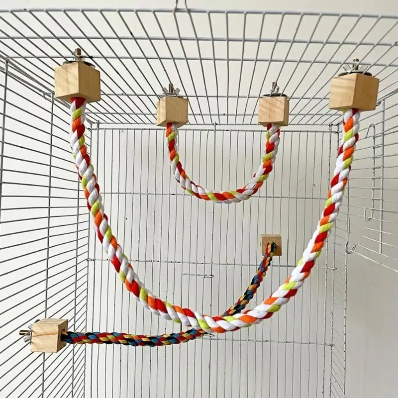 68uc Bird Perch Swing Plantecled Tope Stand Sadaites Toy Branch Bird Cage