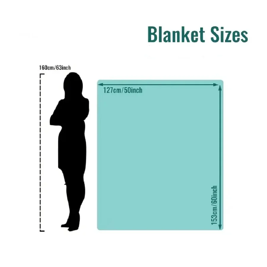 50*60inch Heating Blanket-Electric Blanket,Soft Heated Throw Blanket with 6 Heating Levels & 4 Hours auto-Off