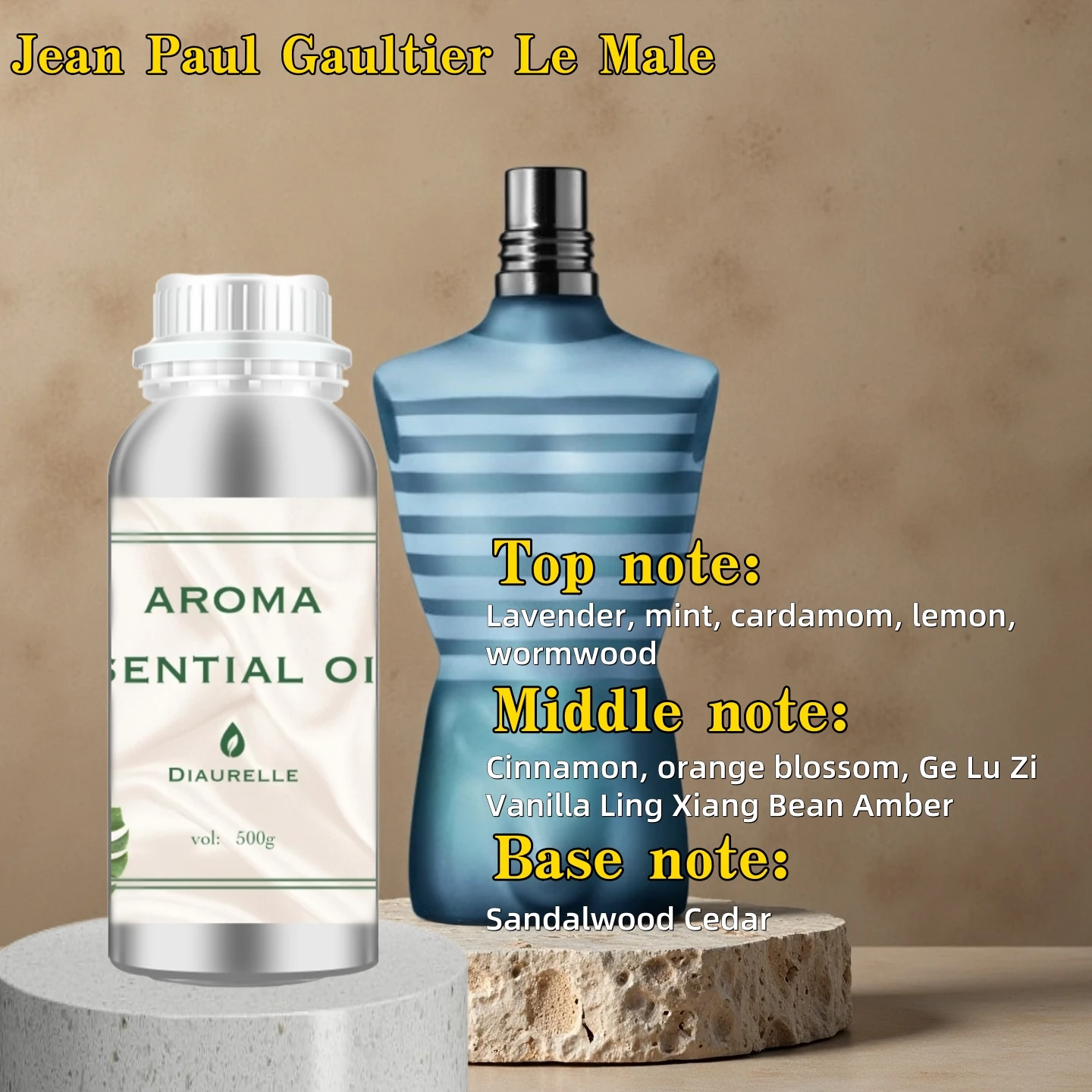 

Diaurelle Hotels 500ML Long-Lasting Perfume Oil - Strong Refreshing Aroma Similar to Jadore Secret Bombshell