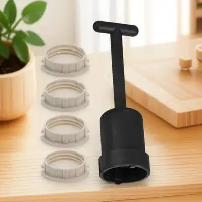 

1Set Lamp Shade Kit G9 Light Socket Accessories Plastic Retaining Ring Adapter Collar Tool for Mounting