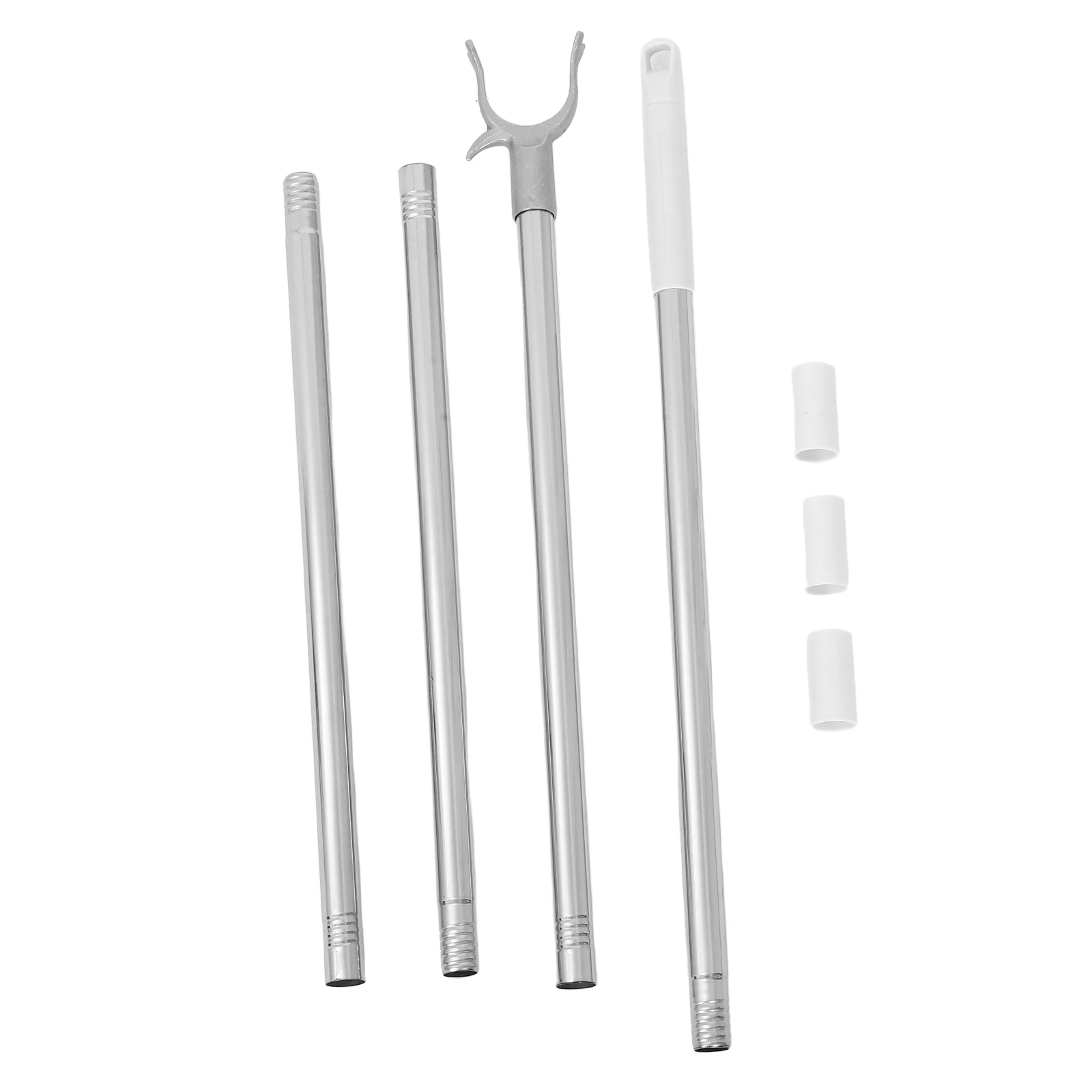 

Clothes Rail Wardrobe Rod Hanging Rods Pointer Exceptional Support Pole for Lines Plastic Reach