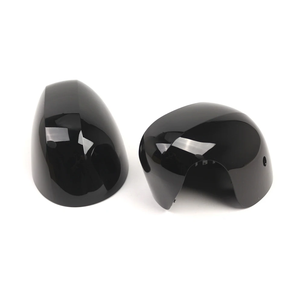 Glossy Black ABS LHD Exterior Mirror Cover Designed for MINI F54 F55 F56 F57 F60 Models Produced Between 2020 and 2024