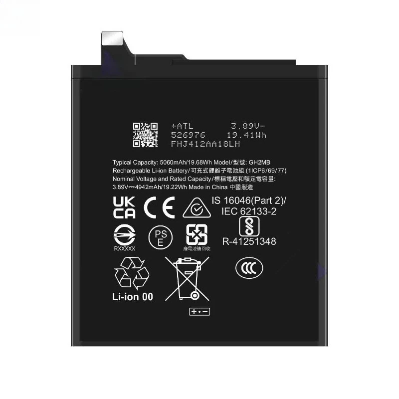 High Quality Phone Battery GH2MB 3.89V 5060mAh for Google Pixel 9 Pro XL Brand New Replacement Battery