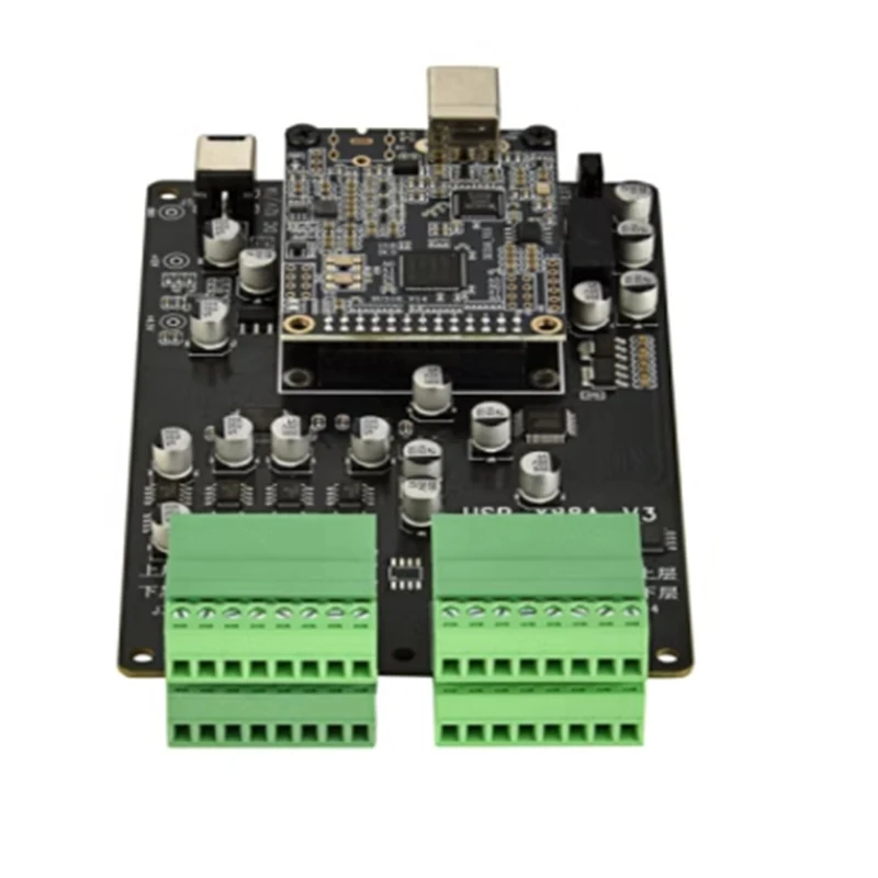 USB ASIO Linux sound card acquisition card XMOS 2/4/8/16/32 custom IIS/TDM playback recording 20Hz-20Khz