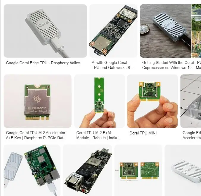 Coral TPU M.2 B+M MODULE M.2 A+E Edge TPU ML compute accelerator USB DUAL EDGE TPU G650-04686-01 G950-06809-01 G650-06076-01