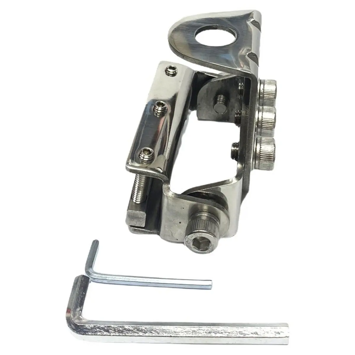 A49T K110 Vehicle Intercom Clip-on Bracket Car Rain Gutter Clip-on Antenna Mount Bracket for Car CB Radio Ham Radio