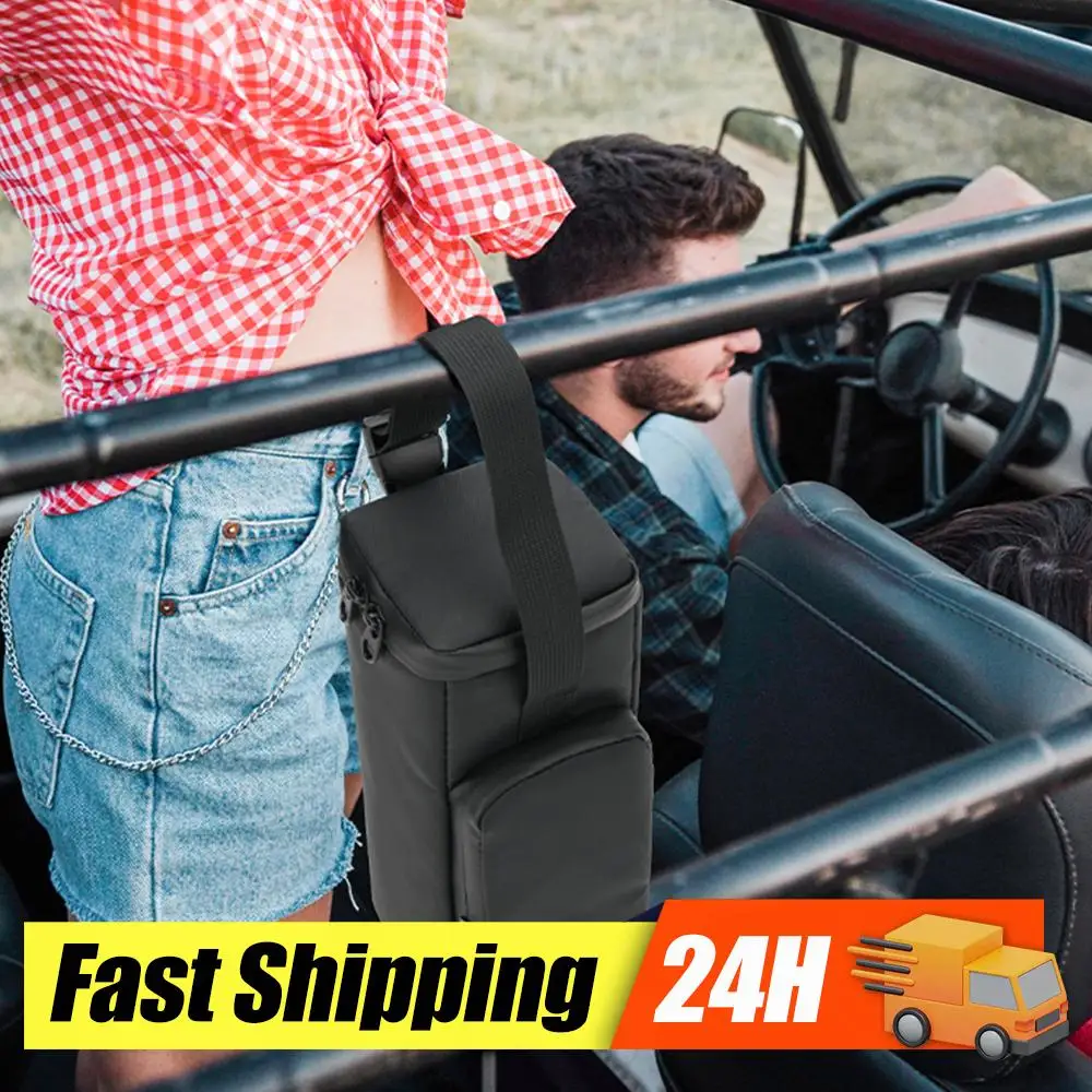 Capa para Caixa de Som de Camping para Turtlebox Ranger, Bolsa de Armazenamento Resistente à Água com Alça Destacável e Bolso com Zíper