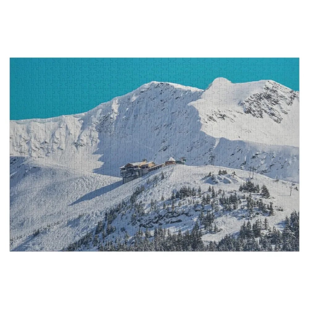 

Mt. Alyeska Ski Resort - Alaska Jigsaw Puzzle Personalised Jigsaw Jigsaw Custom Diorama Accessories Wooden Boxes Puzzle