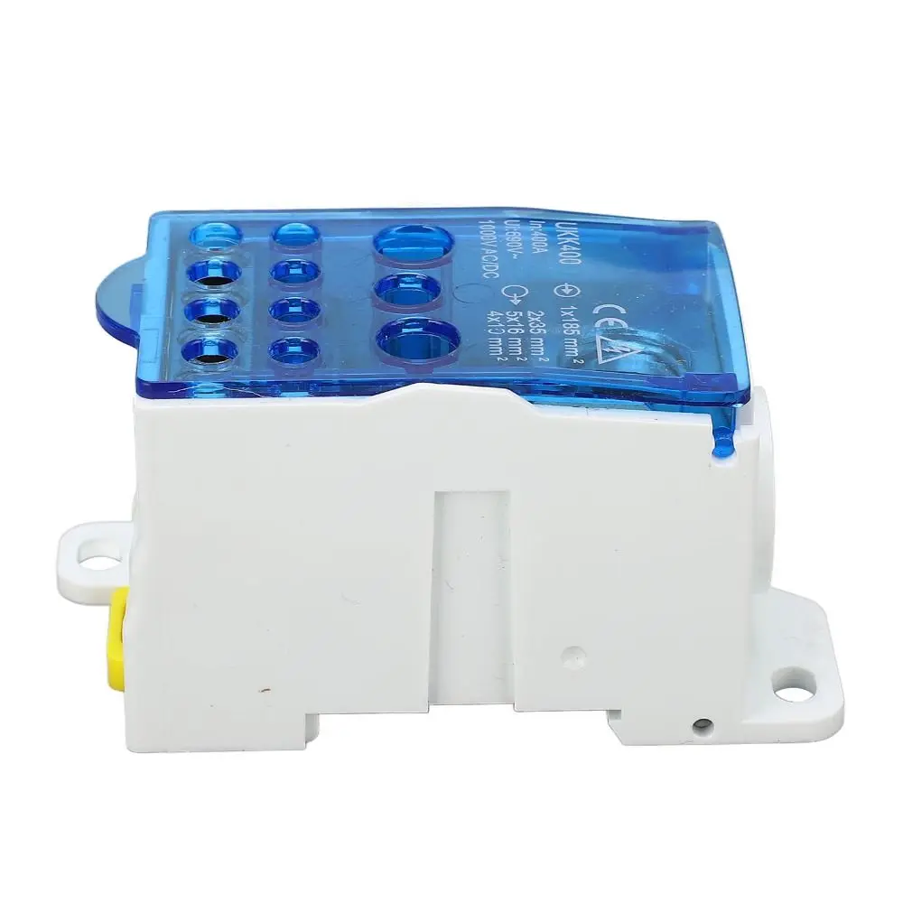 690V Terminal Block Junction Box 400A Red Blue Yellow Green DIN Rail Distribution Box Main Line Junction Box Control Cabinets