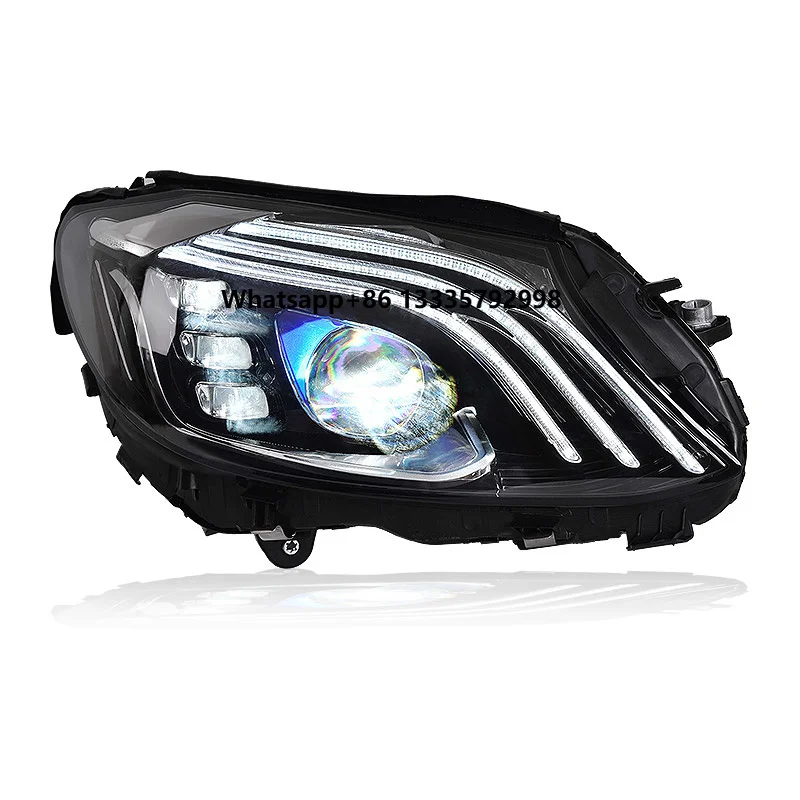 

Car Lights for MercedesBenz W205 LED Headlight Projector Lens 2014-2020 C180 C200 C260 DRL Head Lamp Automotive Accessories