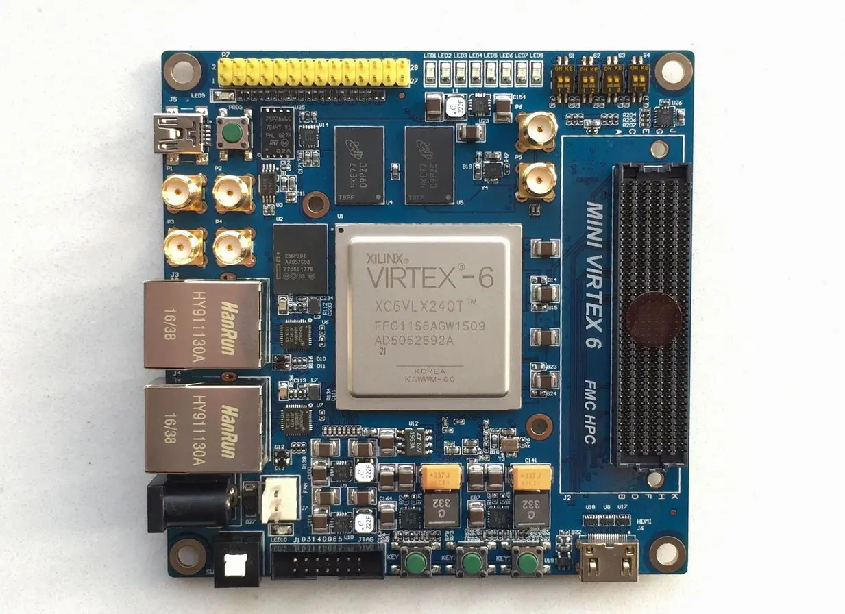 

FPGA development board XC6VLX240T VIRTEX6 FMC HPC