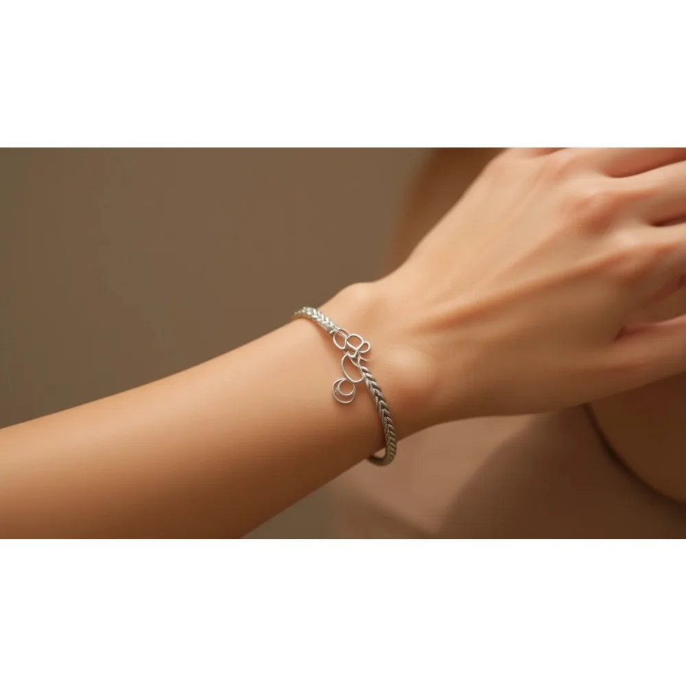 

Серебряный браслет-цепочка 925 пробы для женщин, 2 мм, разные длины, в богемном стиле, подарок