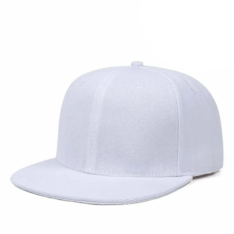 Geschlossene Baseballkappe für Erwachsene mit kleinem Kopf, für Damen und Herren, leere Hiphop-Snapback-Mütze, flache Kappen, 57 cm bis 59 cm – Detail 5