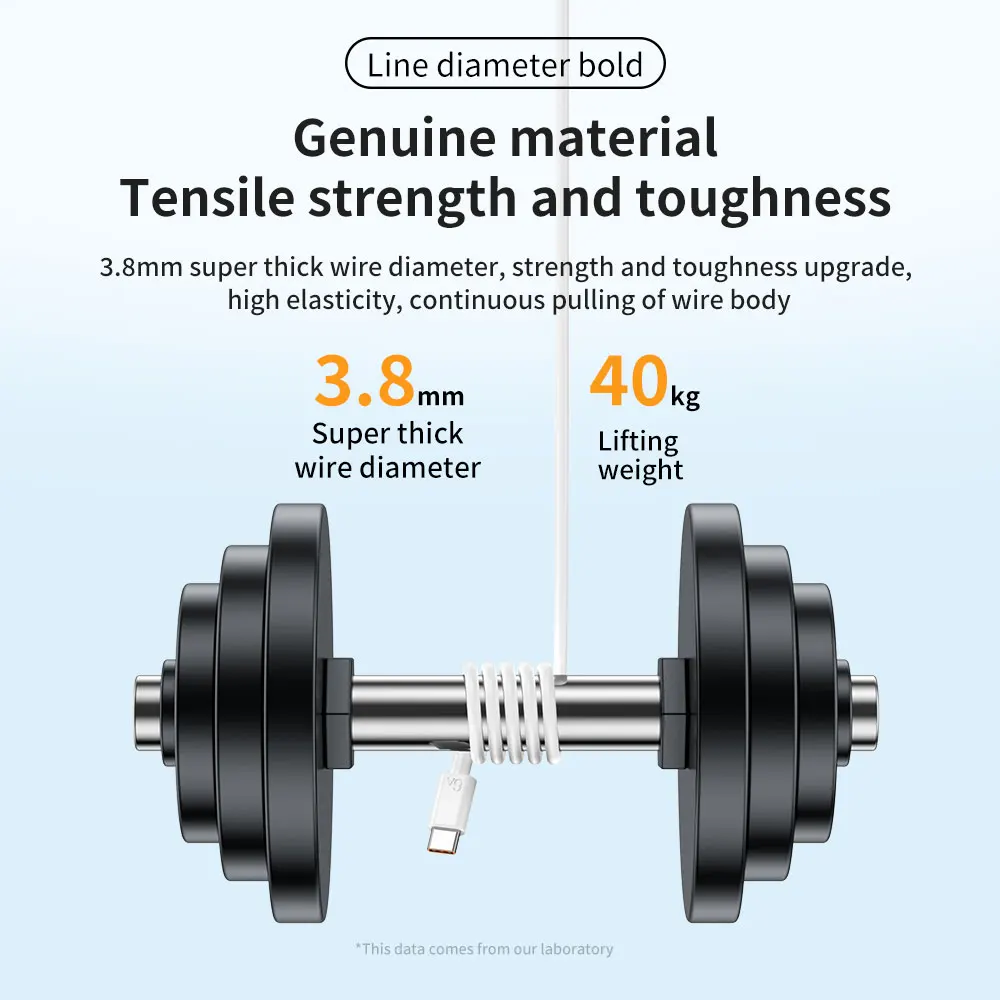 6A USB نوع C كابل 66 واط شحن سريع للغاية QC 3.0 خط بيانات السلكية لسامسونج S23 Xiaomi 14 هواوي P60 الهاتف المحمول USB C كابل