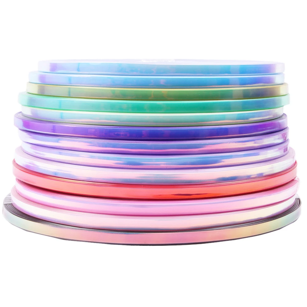 2 Meter Glänzendes PVC-Lederband 12mm Flaches Band DIY Schlüsselanhänger Taschenriemen Armband Schmuckherstellung Zubehör – Detail 2