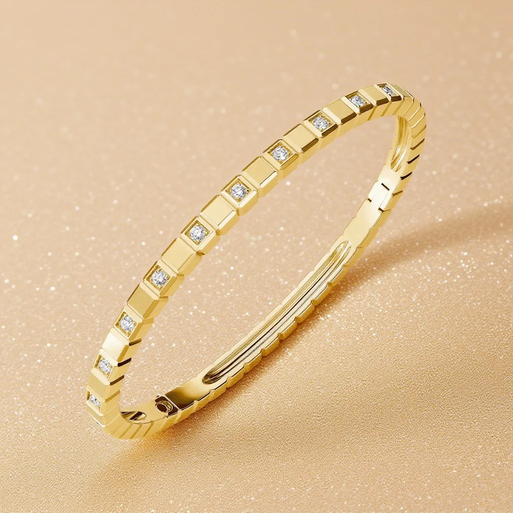 

2025 New 925 Silver Fashion Simple Luxury Modern Bracelet, Suitable for Daily Casual Women's High end Fashion Jewelry