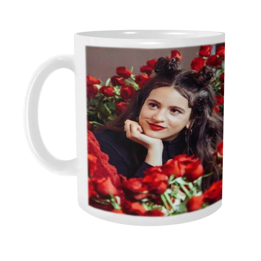 

Singer Rosalia Spanish MOTOMAMI Tea Coffee Mugs Bachelorette Party Team Groomsman Cups Wedding Gifts