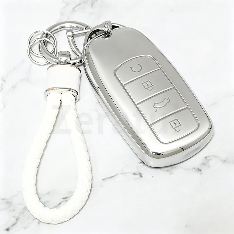 Auto Shell Fob Holder Keychain Car Smart Key Case Case Suitable for Chery Tiggo 8 Plus New Arrizo 5 Plus 7 Pro Tiggo 8 Pro 2026