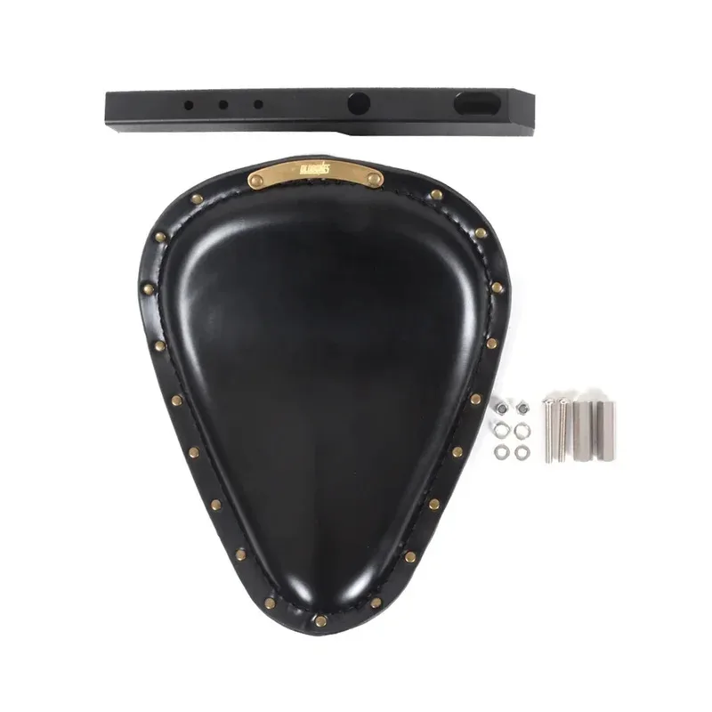 

Motorcycle Single seat Cushion With Bracket Mount Hinge Brace Bobber For R60 R90 R100