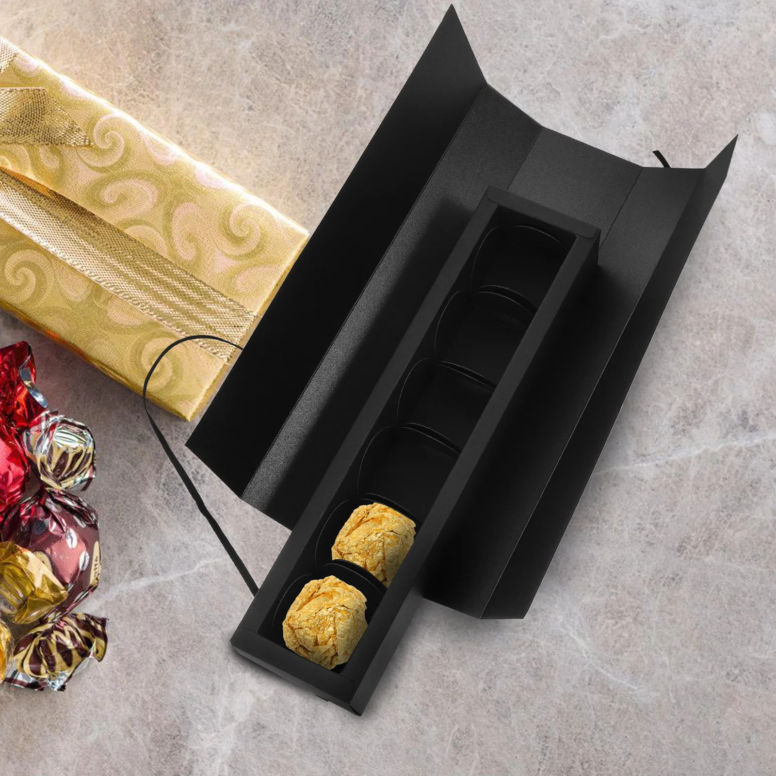 6 шт., подарочные коробки для шоколада, пустая упаковочная коробка для трюфелей, 6 отделений, коробка для конфет Macaron для хранения закусок, пустые коробки для шоколада 6 шт., подарочные коробки для шоколада, пустая упаковочная коробка для трюфелей, 6 отделений, коробка для конфет Macaron для хранения закусок, пустые коробки для шоколада
