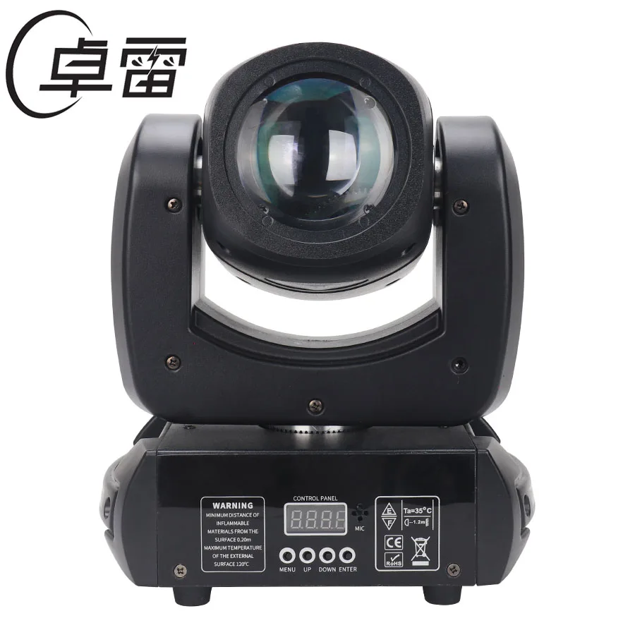 

ZhuoLei Mini Led 100W Beam Mobile With 18 Face Prism Effect DJ Light Moving Heads Lights Super Bright For Parties Live Events St