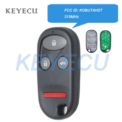 Keyecu New Remote Control Transmitter Key for Honda Accord 1998 1999 2000 2001 2002 for Acura TL 2000 2001 Car Key, KOBUTAH2T