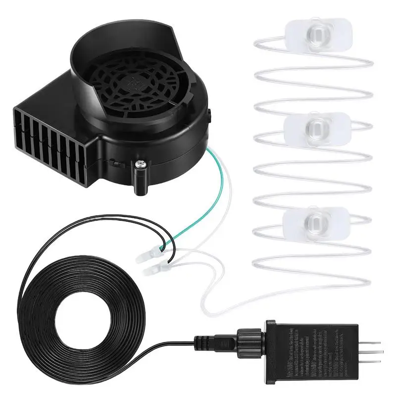 Inflatable Blower Replacement 3 LED Light String Air Blower 12V Air Blower With 1.5A Adapter Indoor Outdoor Use Home Supplies