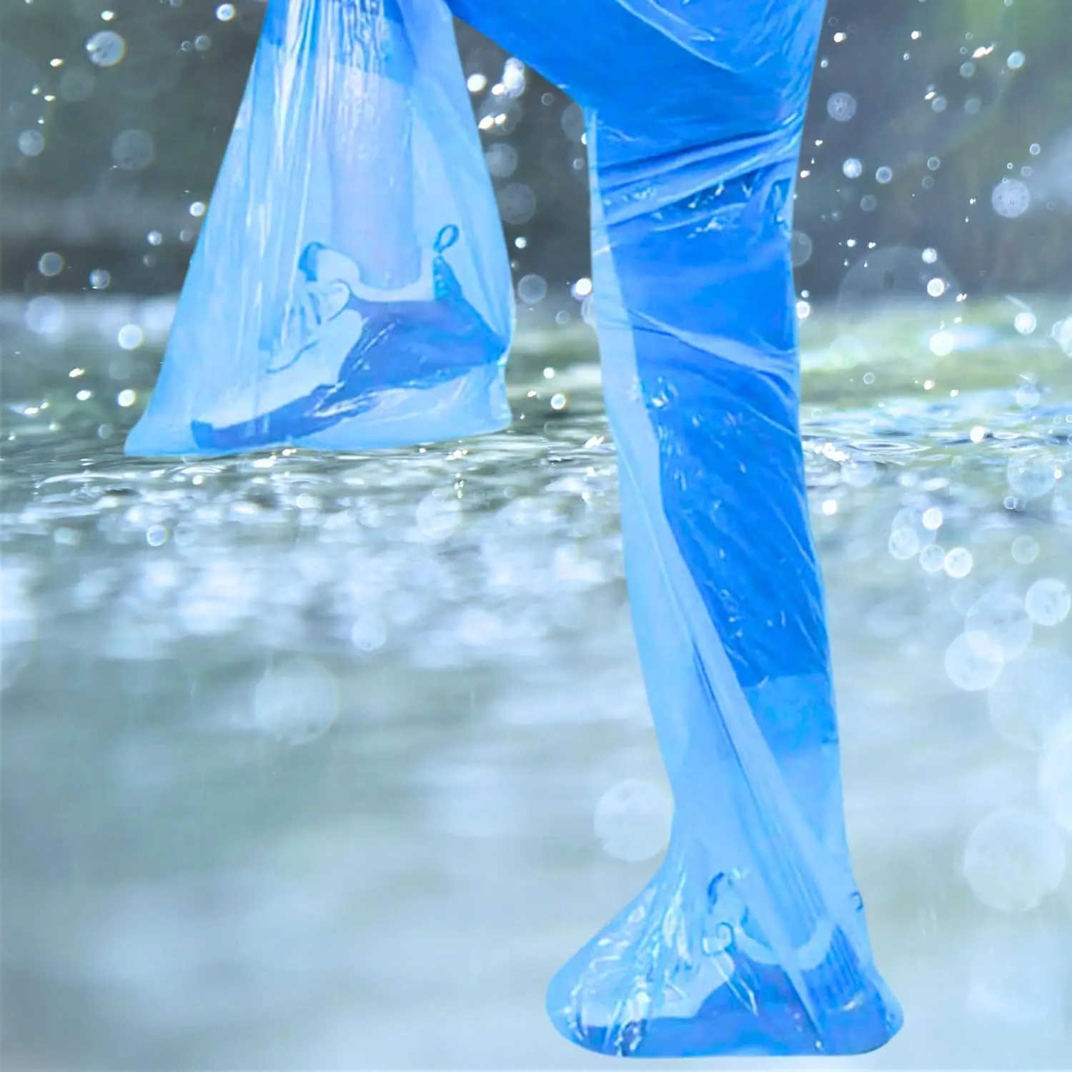 Disposable Raincoat Pants Portable Splash Proof Split Raincoat Outdoor Travel Drifting Cycling Feet-wrapped Rain Pants 38 Sbef0da9d85cf44e48f0535627e0d853ed